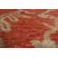 Orange Turkish Wool Oushak Vegetable Dye Area Rug 9x12
