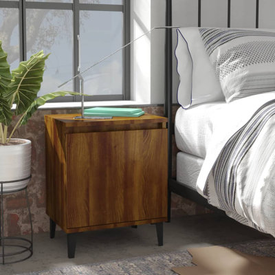 40cm W Manufactured Wood Bedside Table