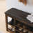 Shoe Bench With Storage Compartments-2104438844