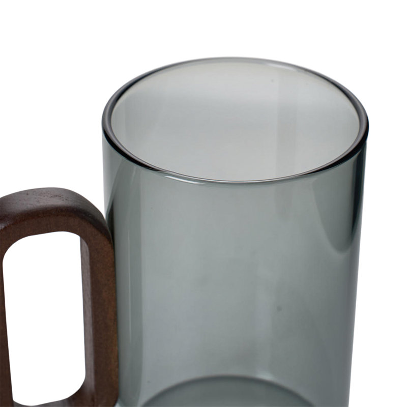 Mug, Set of 4, Grey