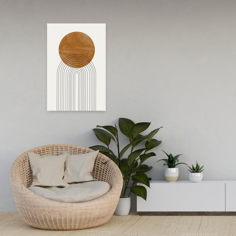 Art contemporain, art contemporain minimaliste abstrait, H 24 po x l 16 po