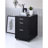 Coleen Black High Gloss & Chrome Finish Cabinet