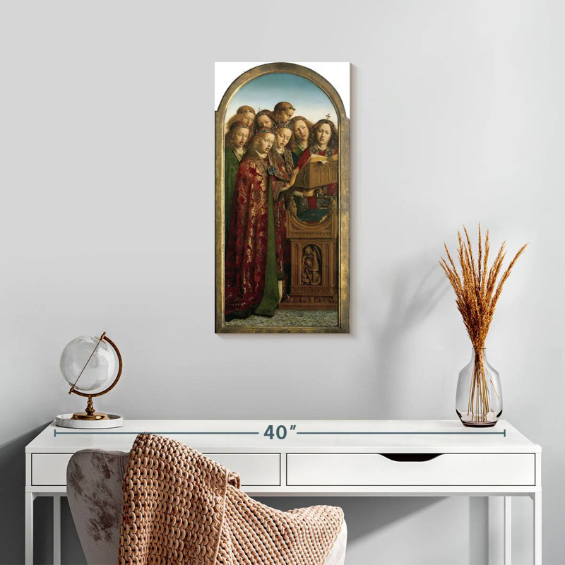 Singing Angels, 24" H x 12" W