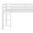 Twin Low Loft Bed With Slide, Ladder, Safety Guardrails-1514440837