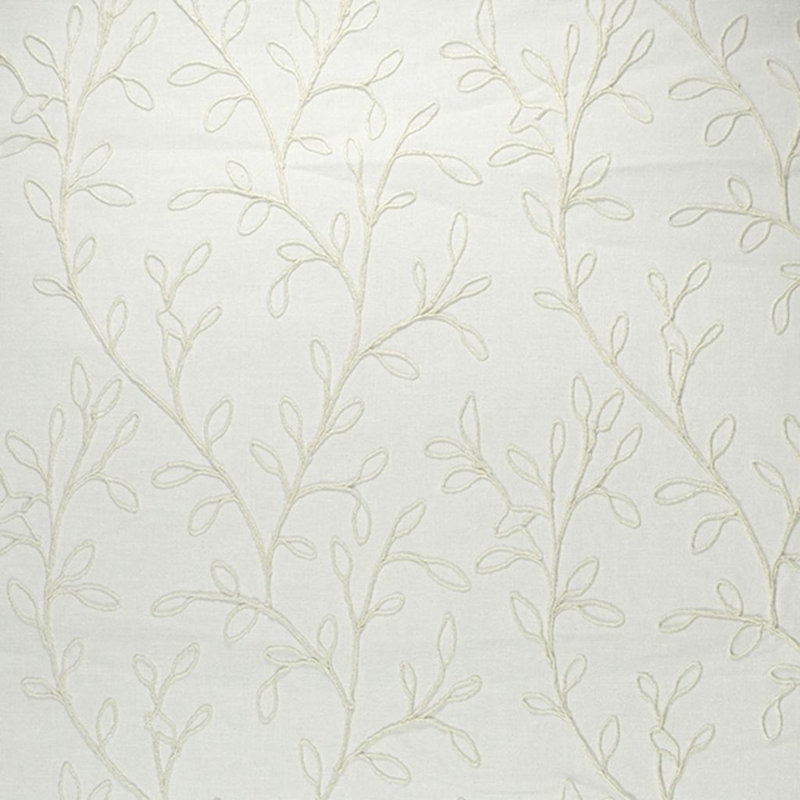 Wesco New Leaf Fabric, Ivory