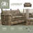 Union Rustic Loveseat in Superflauge Camo Fabric