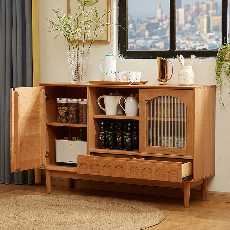 Armoire de rangement multifonctionnelle pour le salon, 35.43" H x 55.12" W x 15.75" D