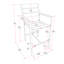 Tabouret de bar 26,75 po Ellenton-115069055