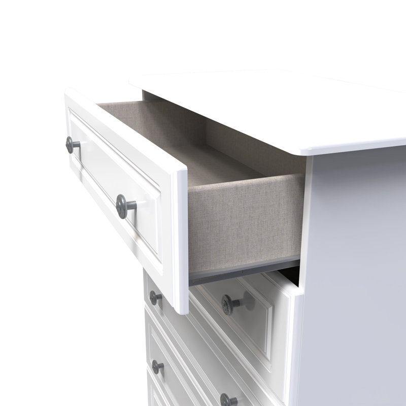 Adala 77cm W 5 - Drawer Chest of Drawers