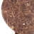 Folda 18" Sculpted Cement Pedestal Side Table-121125752