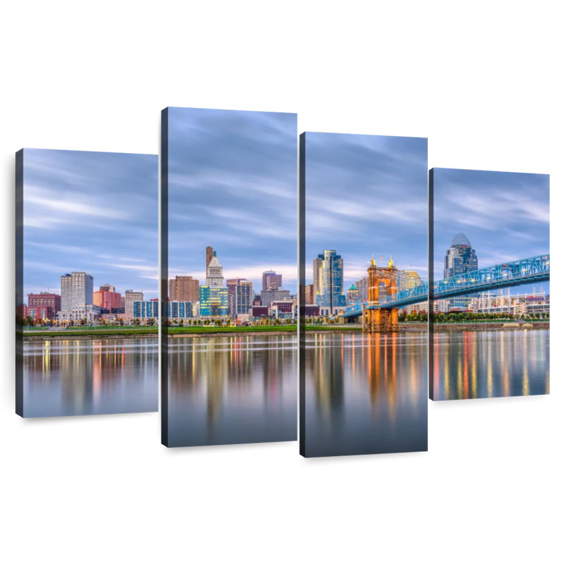 Arney Cincinnati River Skyline