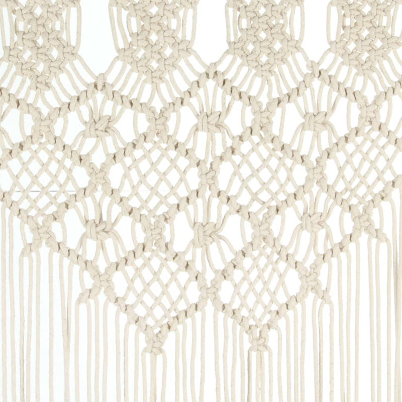 Laster Sheer Curtain Single Panel, Cream