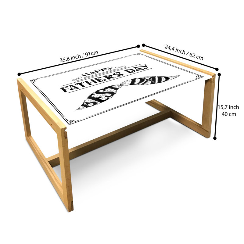 Jabrandon Sled Coffee Table, 90cm H x 62cm W x 40cm D