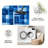 Modern Abstract Geometric Blue carpet-easy to clean, machine-washable, soft and comfortable; suitable for door mats, kitchens, living rooms, bedrooms, corridors, and laundry areas. Easy to clean, durable carpet for home decoration.-1663071155