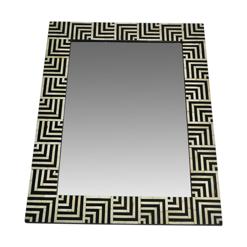 Bone Flat Wall Mirror