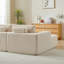 Méridienne modulaire surdimensionnée de 87 po, sans assemblage requis, causeuse en peluche avec canapé-lit inclinable, fauteuil-lit moderne moelleux pour la chambre à coucher du salon intérieur-1177938626