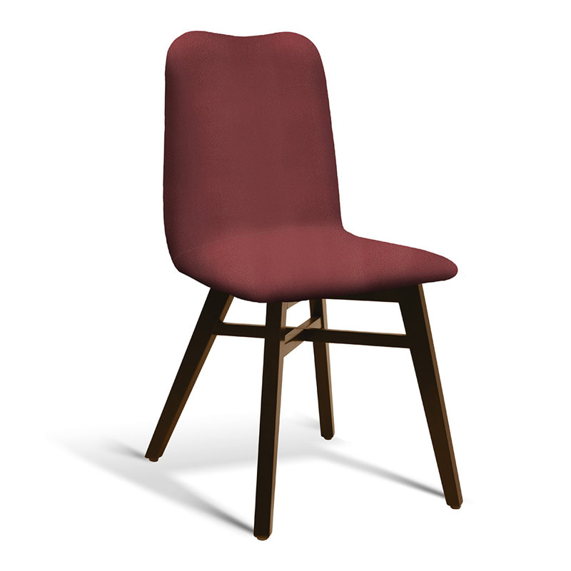 Sten Series Side Chair, Burgundy