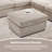 Sarang 110.2" Modern Upholstered Sectional Modular Sofa Bed With Ottomans-544620727