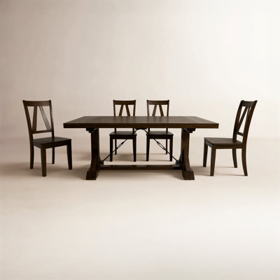 Butler Dining Table Set with Removable Leaf