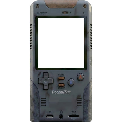 SS11376 Pocket Play Video Game Hand Held Toy Console Stand In Cardboard Cutout Standee Standup