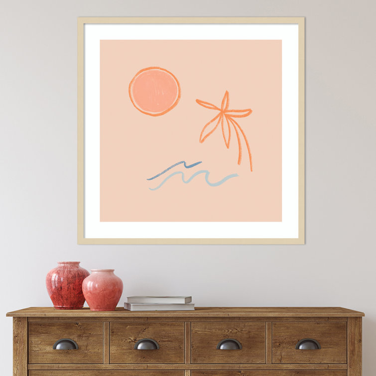 Marmont Hill Dreamcatcher by Molly Rosner Framed Painting Print, White