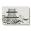 Pagoda by Kono Bairei - Wrapped Canvas Print-55311869