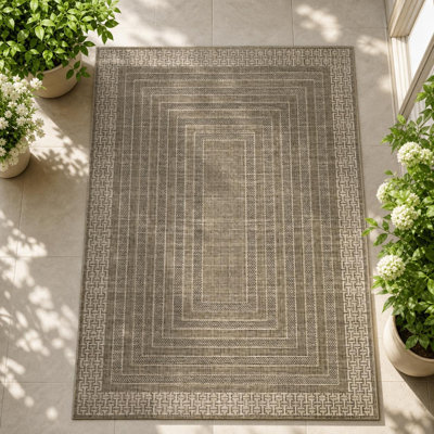 Tapis géométrique lavable pour salon, chambre à coucher, salle à manger - doux, à poils courts, antidérapant, résistant aux marques, grand tapis moderne