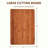 16x11 in Bamboo Cutting Board for Kitchen