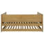 Lit de jour simple avec couchette Natural