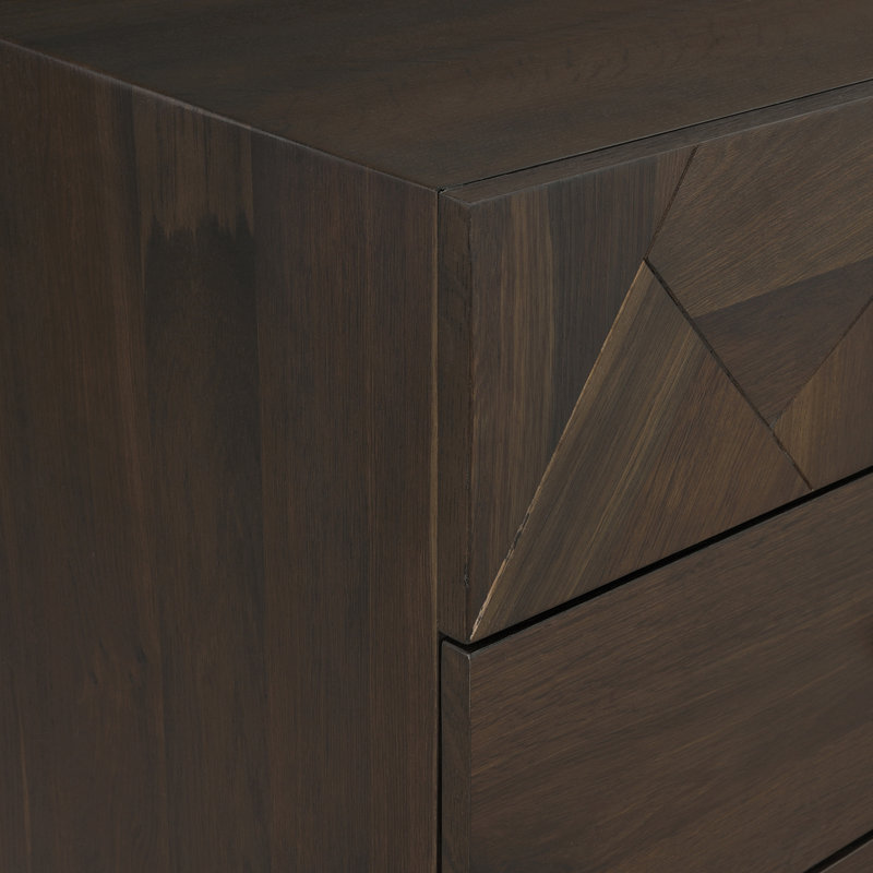Solid Wood 60'' W 6 - Drawer Dresser
