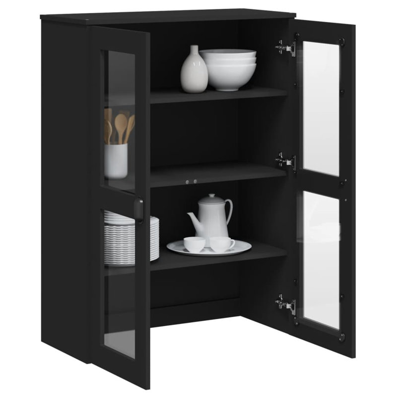 Otie Display Cabinet, Black