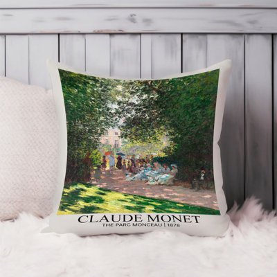 Landscape and Nature Claude Monet the Parc Monceau Country Landscapes Classic