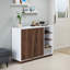 16 Pair Shoe Storage Cabinet