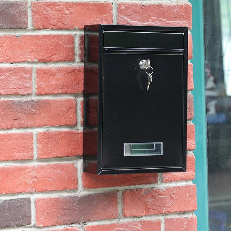 Iron Wall Mounted Post Box