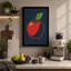 Simple Apple Modern - Wrapped Canvas-1482293535-1482293532