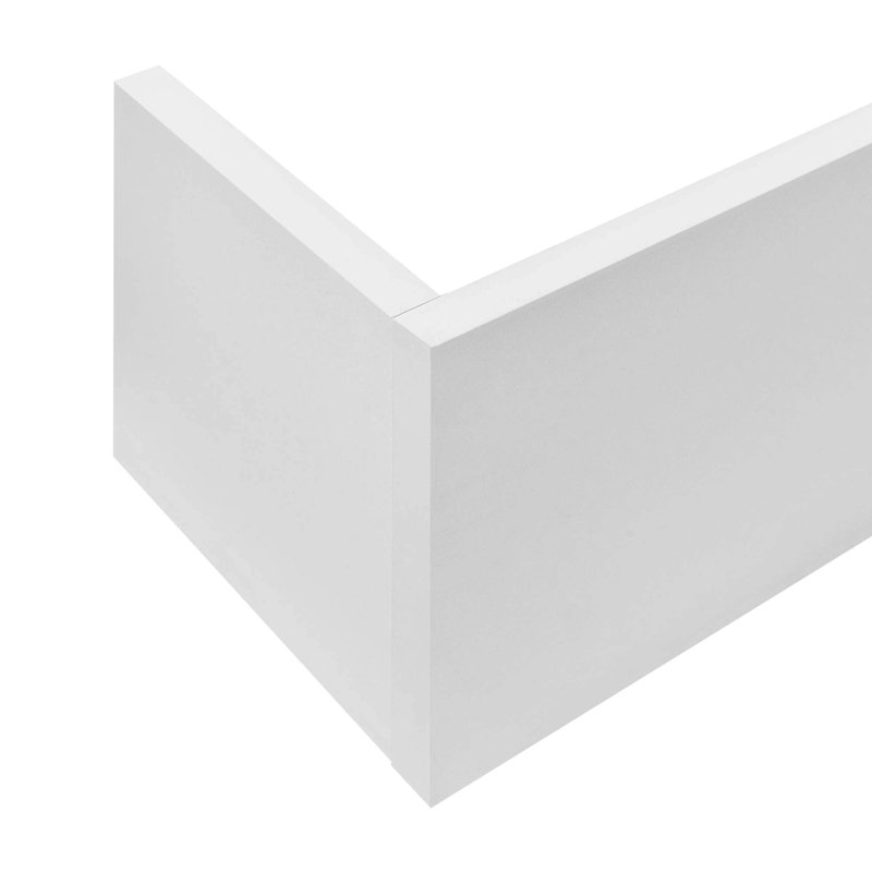 Briery 3 Piece Floating Shelf, White