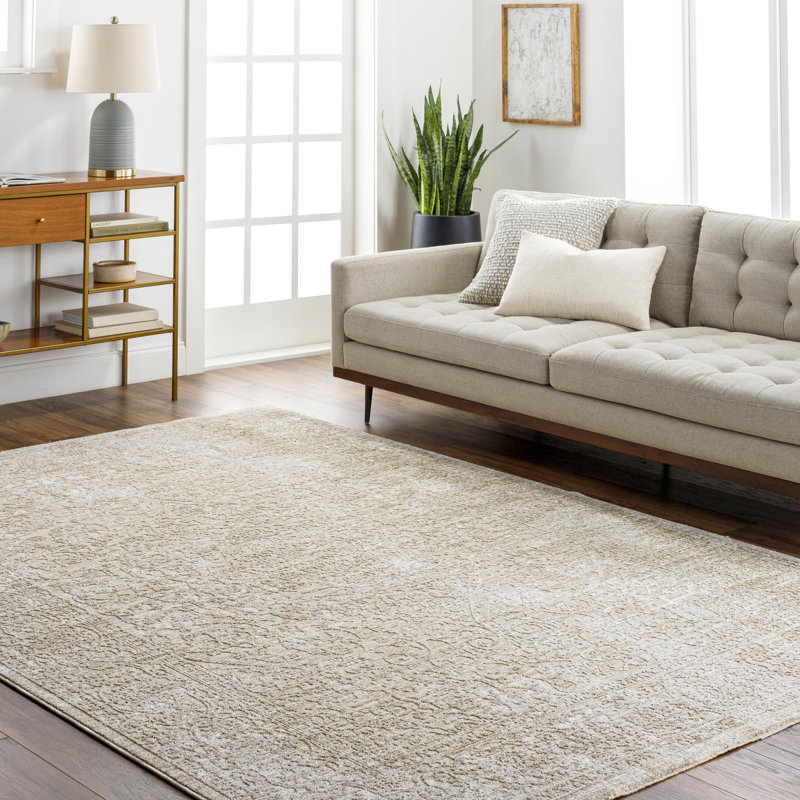 Amberia Machine Woven Polyester Area Rug, Rectangle 7'10" x 10'2"