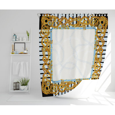 Joetta Polyester Shower Curtain Set