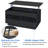 Ayotomi Lift Top Coffee Table with RGB LED Lights, Hidden Compartment & Drawers & Shelves-1845471018