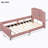 Lanny Upholstered Velvet Daybed Bed-1141848972