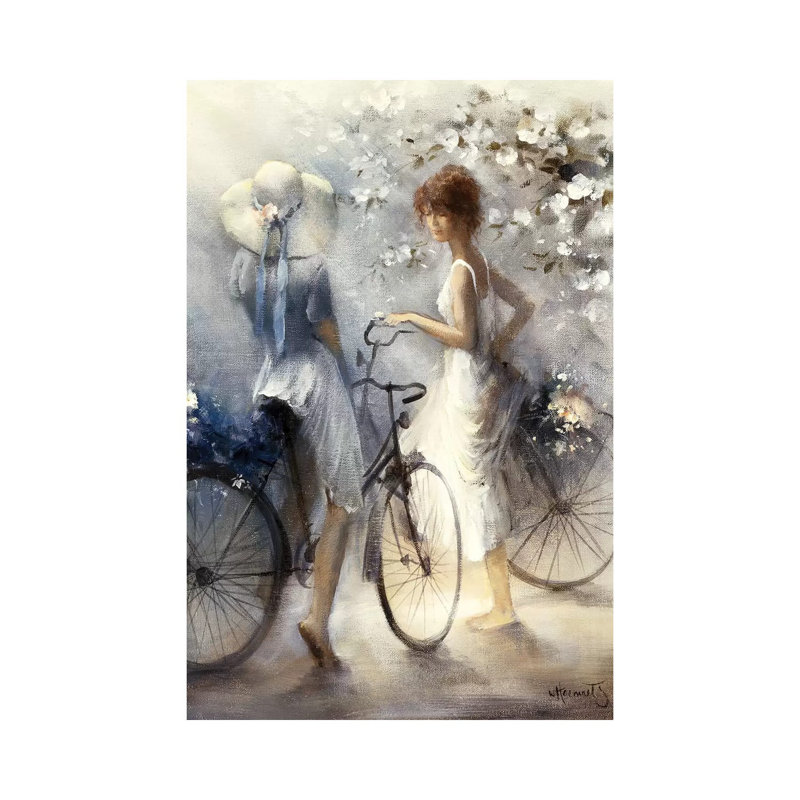 Spring by Willem Haenraets - Wrapped Canvas Painting, 152.5 cm H x 101.5 cm W