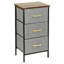40cm W Metal Bedside Table-242185520