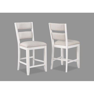 Ensemble de chaises d'appoint à hauteur de comptoir 2 pièces