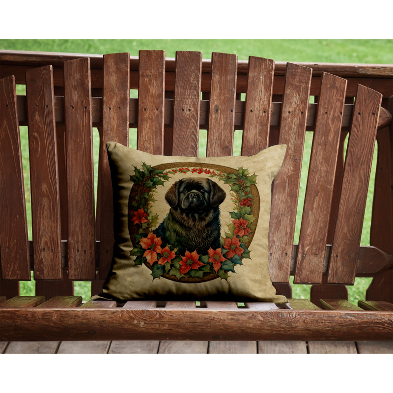 Coussin Terre-Neuve, 14 po x 14 po, Carré