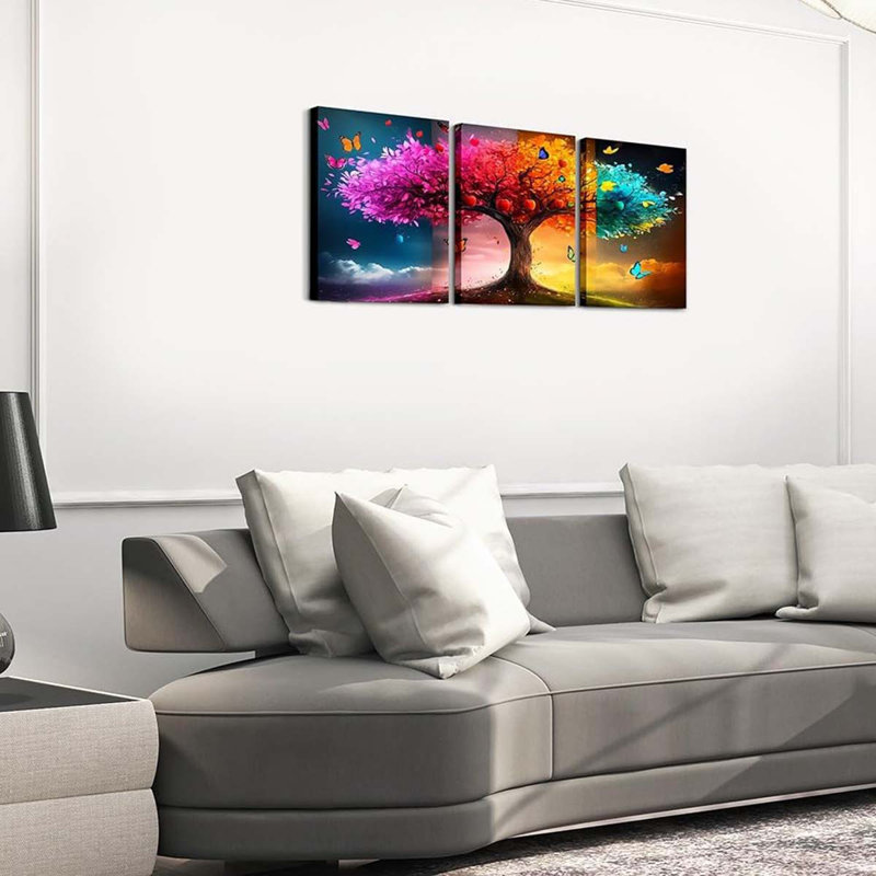 3 Piece Wrapped Canvas Print
