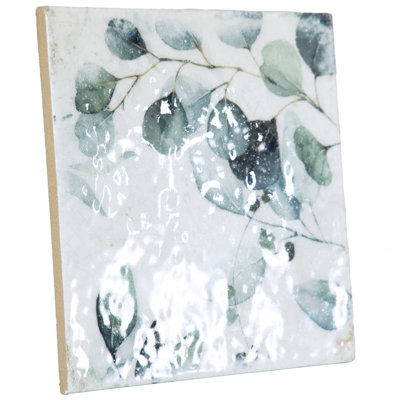Mayolica 5-7/8 in. x 5-7/8 in. Ceramic Wall Tile