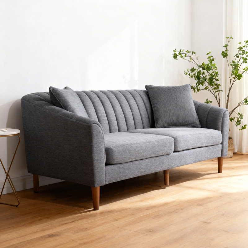 66957.00ACHAR_66957.00BCHAR Canapé 3 places, Gris anthracite