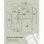 70mm Single Bathroom Vanity with Basin-173299987