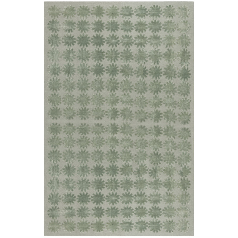 Tapis en soie et laine Martha Stewart, Rectangle 3 pi 9 po x 5 pi 9 po