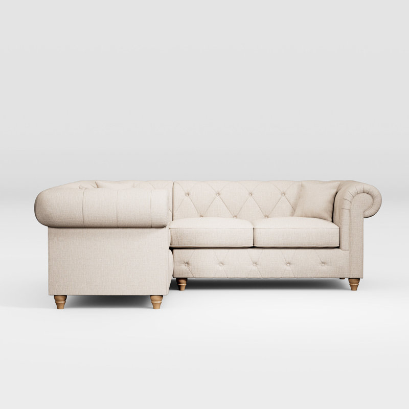Ellrich 2 - Piece, Oyster, Washed Oak